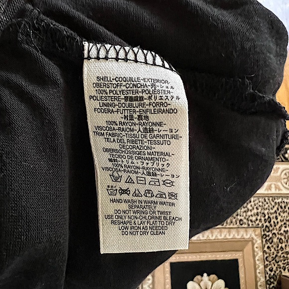 Free People RARE FIND - charcoal maxi dress with accents - S - Picture 6 of 9